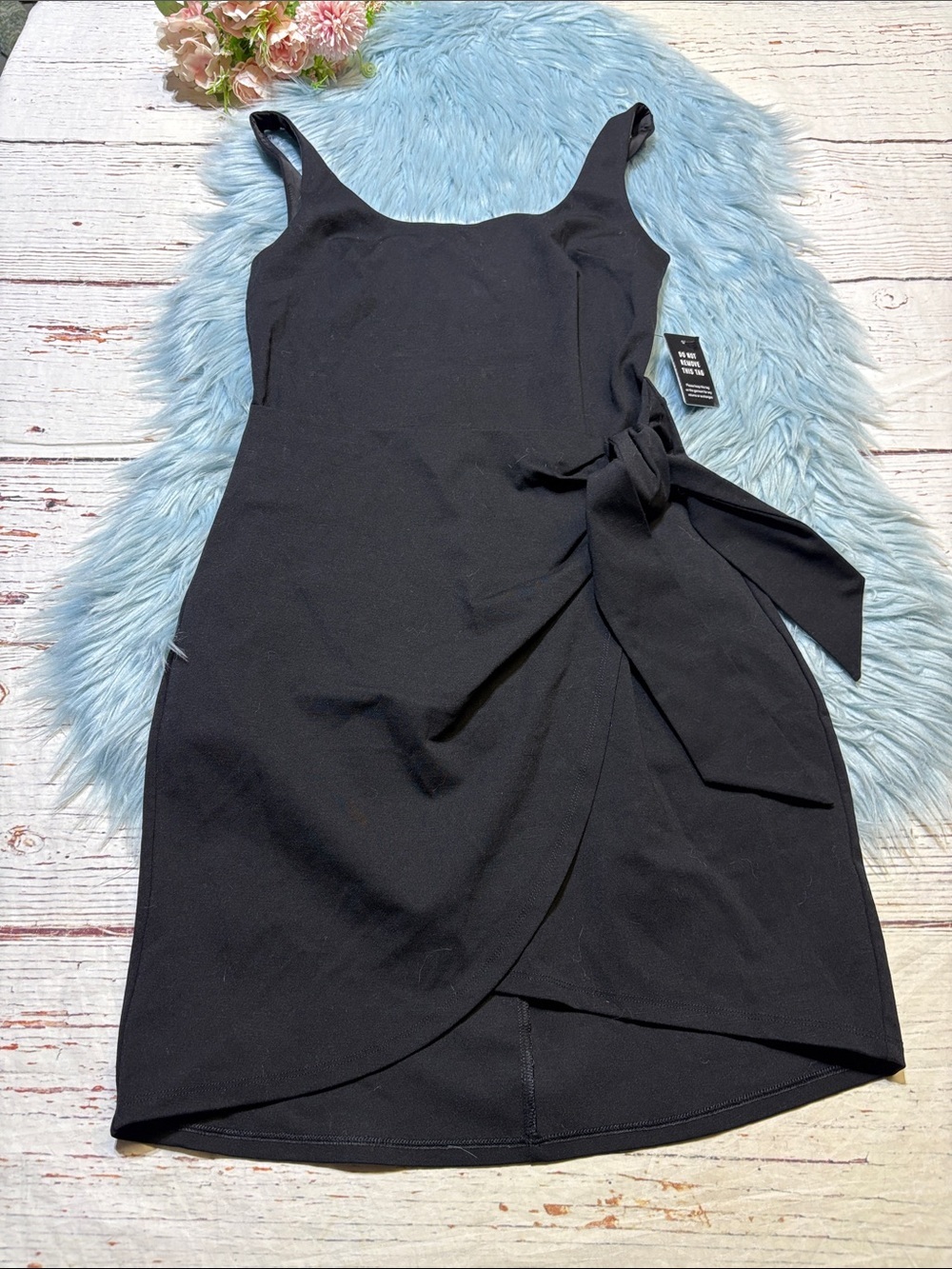 NWT Express Side Tie Tank Mini Dress sz S